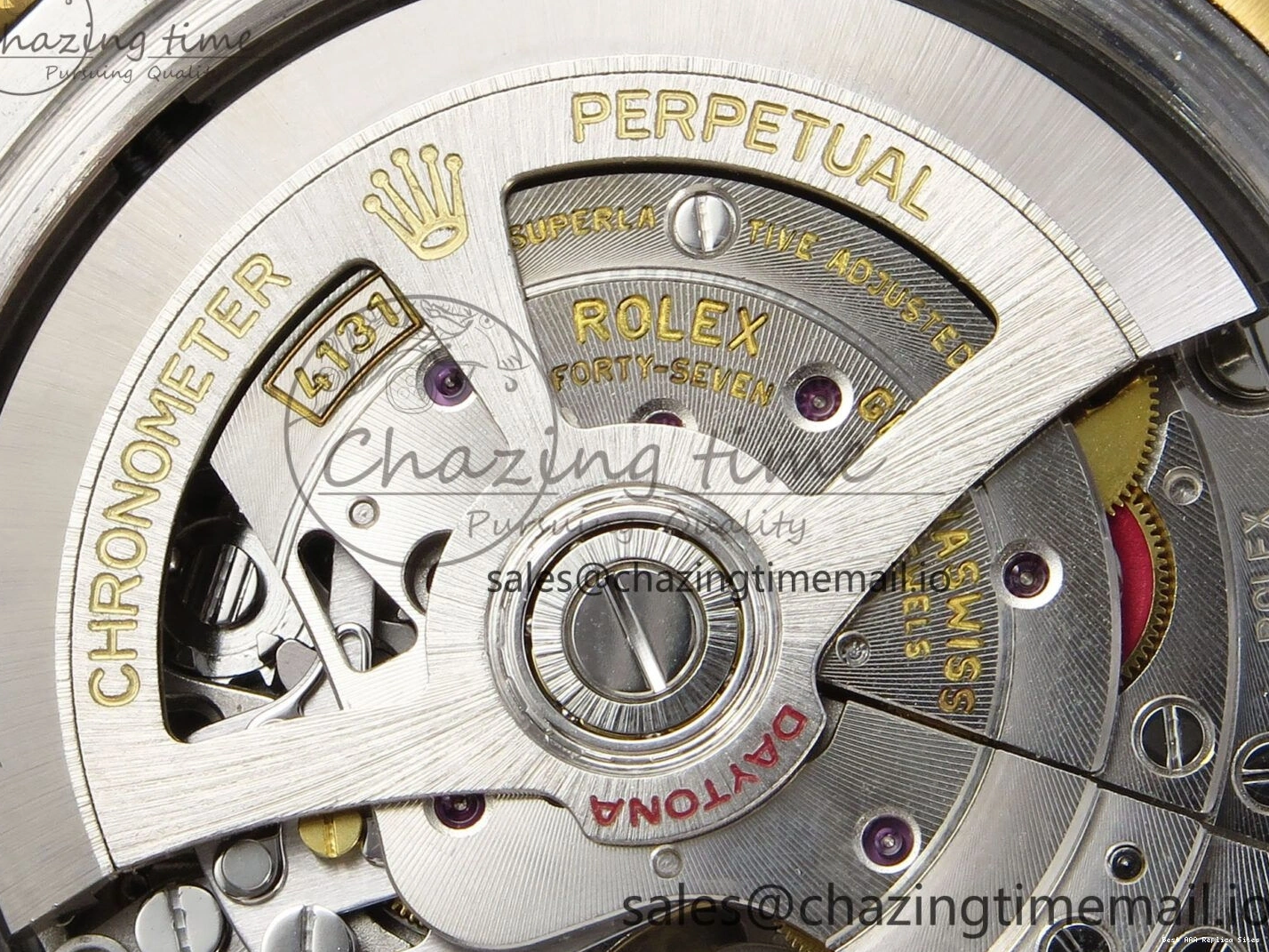 Good Copy Rolex Watches Best on Edition QF 721 V 1:1 Daytona AllSeason SH4131 YG SS Braclet White Dial 126503 1222